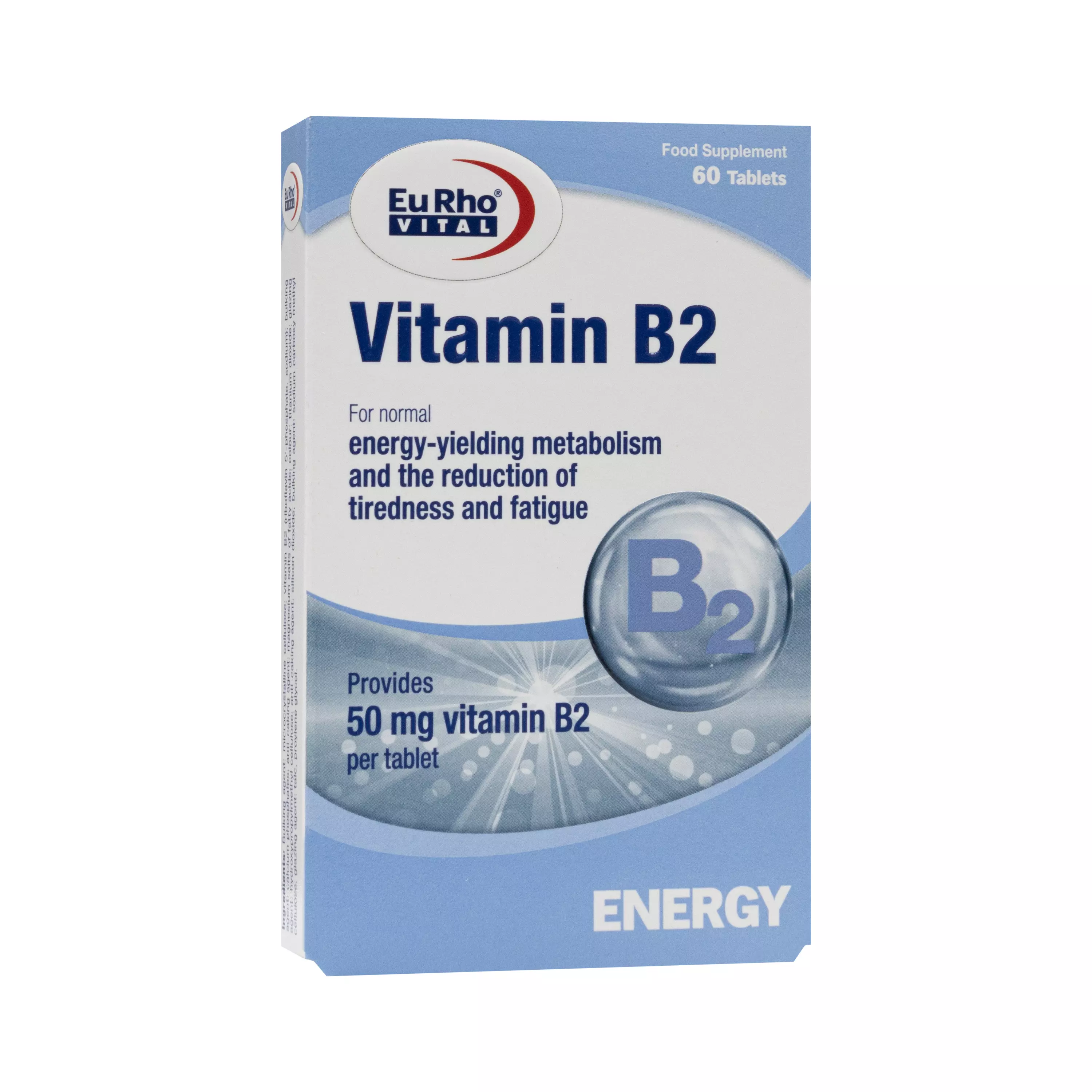 قرص ویتامین ب2 یورو ویتال